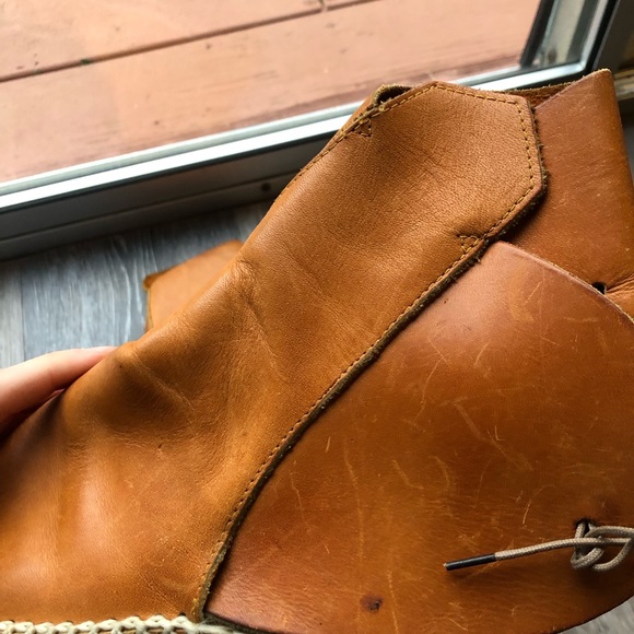 Real Leather Tan Moccasins Size 8 Women’s - Picture 7 of 9